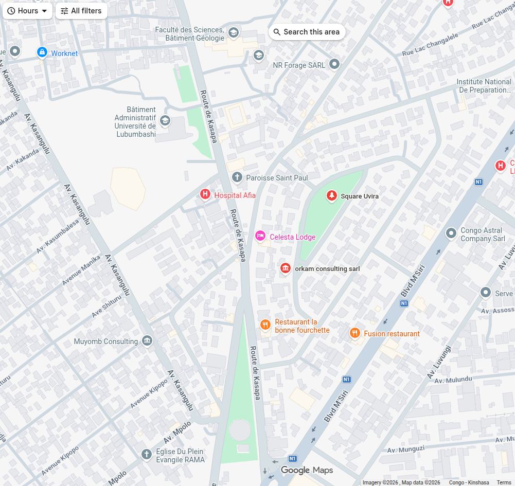Localisation ORKAM Consulting sur Google Maps